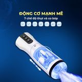 Âm đạo giả Shelly Play Patrick đa chế độ rung