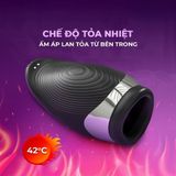 Âm đạo giả Shelly Play Cora có rung và tỏa nhiệt