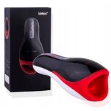 Âm đạo giả Leten Erotic Lips rung có âm thanh rên