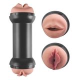 Âm đạo giả Lovetoy Double Side hai đầu siêu mềm mịn