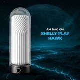 Âm đạo giả 2 đầu Shelly Play Hawk silicone siêu mềm mại