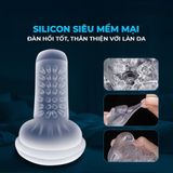 Âm đạo giả Shelly Play Venus có rung kèm gân gai siêu sướng