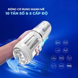 Âm đạo giả Shelly Play Teddy có rung kèm màn hình LCD