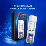 Âm đạo giả Shelly Play Teddy có rung kèm màn hình LCD