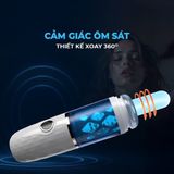 Âm đạo giả Shelly Play Sela xoay thụt chân thật