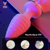 (Có video)Phích cắm hậu môn anal plug gắn đuôi điều khiển từ xa qua App 