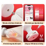 (Có video)Phích cắm hậu môn anal plug gắn đuôi điều khiển từ xa qua App 