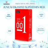 Bao cao su siêu mỏng như thật Okamoto hộp 10 cái
