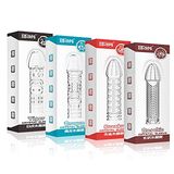 Bao cao su đôn trong suốt có gai mềm tăng khoái cảm