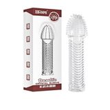 Bao cao su đôn trong suốt có gai mềm tăng khoái cảm