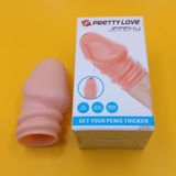 Bao cao su đôn dên Pretty Love Jeremy nhiều gân xoắn