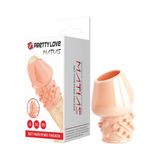 Bao cao su đôn dên Pretty Love Matias có gân cực sướng