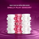 Bao cao su đôn dên Shelly Play Sensory gân bi lớn