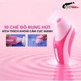 Máy massage rung hút tự động kích thích nữ Leten Peppa Pig 012C