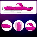 Dương vật giả Vibrator rung thục xoay 【Cực Mạnh】