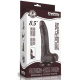 Dương vật giả gắn tường Lovetoy Sliding Skin Dual Layer 8.5