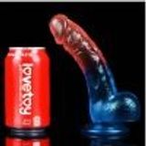 Dương vật giả gắn tường Lovetoy Dazzle STUDS 8 có màu