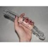 Dương vật giả 2 đầu Lovetoy Flawless Clear Double trong suốt