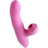 Dương vật giả DIBE SEX MASSAGER đa năng có tỏa nhiệt