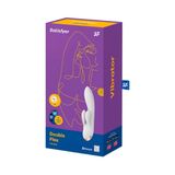 Dương vật giả Satisfyer Double Flex có 3 đầu rung kích thích