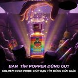 Chai hít tăng khoái cảm Popper DS USA Golden Cock Pride Chai 30ml