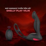 Đồ chơi hậu môn Shelly Play Vilin đa chế độ rung
