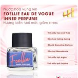 Nước Hoa Vùng Kín Foellie Xanh Hương Biển Thơm Mát (Lưu Hương Lâu) 5ml