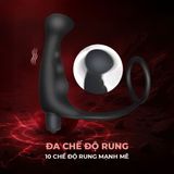 Đồ chơi hậu môn Shelly Play Cosmos đa chế độ rung