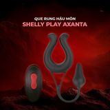 Đồ chơi hậu môn Shelly Play Axanta có rung kích thích