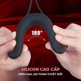 Đồ chơi hậu môn Shelly Play Axanta có rung kích thích