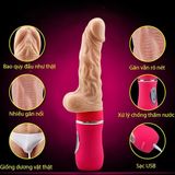 Dương vật giả Ailighter rung thục tỏa nhiệt mềm mịn cao cấp 402924