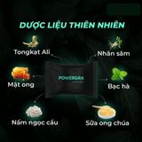 Viên kẹo ngậm nhân sâm cương và kéo dài nam 4 Viên Powergra Mint Energy chính hãng