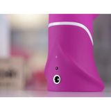 Máy rung Happy Rabbit Curve Purple tai thỏ đa năng