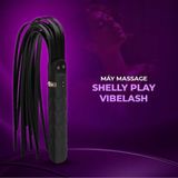 Máy rung massage kích thích nữ Shelly Play Vibelash có roi da