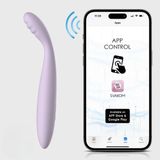 Máy rung massage kích thích nữ Svakom CICI 2 sưởi ấm đa chế độ dùng App