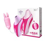 Máy rung massage kích thích nữ Leten Peppa Pig rung hút đa năng