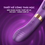 Máy rung massage kích thích nữ Shelly Play Peyton có 2 đầu rung