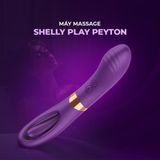 Máy rung massage kích thích nữ Shelly Play Peyton có 2 đầu rung