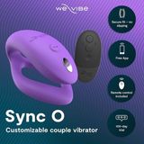 Máy massage kích thích nữ We-Vibe Sync O kích thích cho cặp đôi