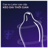 Bao cao su Shell Giant Entering gân nổi, bi tăng 3cm - Hộp 10 cái | Gian Hàng Chính Hãng