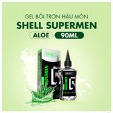 Gel bôi trơn hỗ trợ thả lỏng cơ vòng trong QH cho cửa sau hương Nha Đam Supermen Aloe Vera 90ml- Chính Hãng 