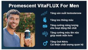 VitaFLUX FOR MEN - Thực phẩm chức năng hỗ trợ cải thiện tăng cường sinh lý nam giới - Nhập khẩu Mỹ - Hộp 160 Viên | Gian hàng chính hãng