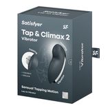Máy rung massage kích thích nữ Satisfyer Tap & Climax 2 công nghệ độc đáo