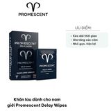 Khăn lau dành cho nam giới Promescent Delay Wipes