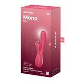 Máy rung massage kích thích nữ Satisfyer Mono Flex có 2 đầu rung