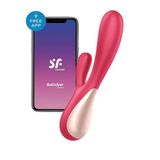 Máy rung massage kích thích nữ Satisfyer Mono Flex có 2 đầu rung