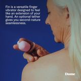 Máy massage kích thích nữ Dame Fin kích thích bằng ngón tay