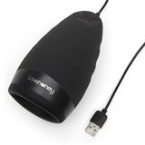 Máy âm đạo giả rung thục xoay dành cho nam Lovehoney Hot Shot có rung kèm sưởi ấm