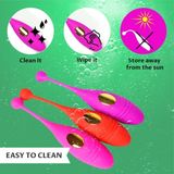 Trứng rung tình yêu điều khiển từ xa nhiều chế độ Rung