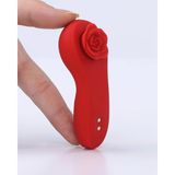 Trứng rung tình yêu Funtown Caleo hoa hồng có chip Remote nhỏ gọn tiện lợi 